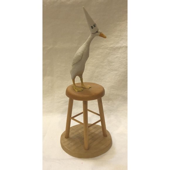 Will Bullas Porcelain "Head Of The Class " Dunce Figurine, Greenwich Workshop - Picture 6 of 7